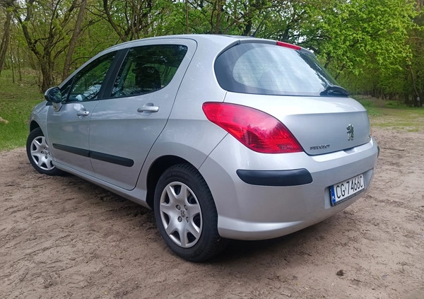 Peugeot 308 cena 9500 przebieg: 163158, rok produkcji 2007 z Grudziądz małe 379